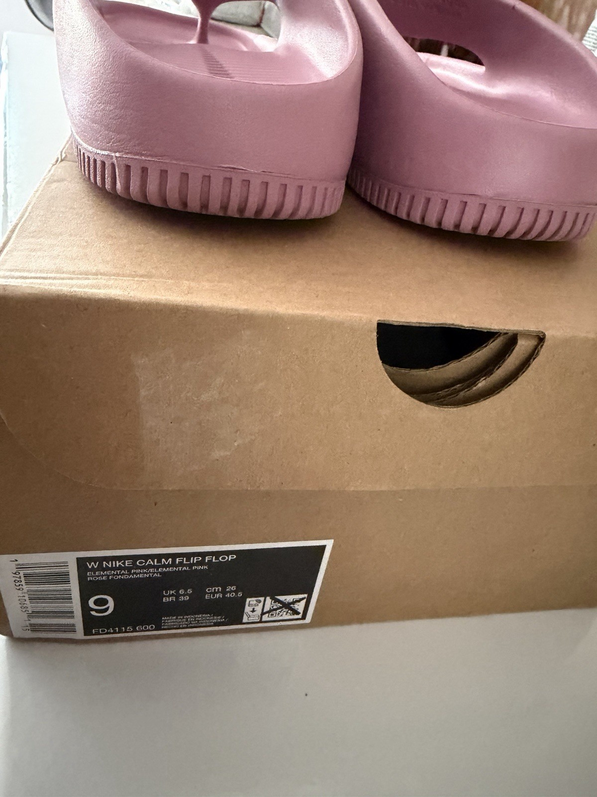 Nike Calm Flip Flops Women's(Size UK6.5)RRP£45 New with Box image 3