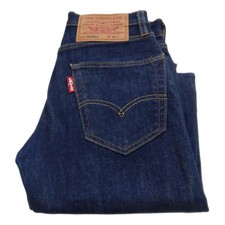 Levi Set Hi Ball Roll Jeans Tapered Blau Taille 26 Bein 30 W26 L30 Zip Fly (Q7261)