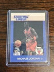 1988 Michael Jordan Kenner Starting Lineup Card Chicago Bulls NBA Basketball