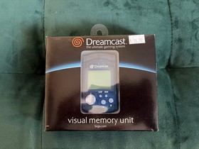 TESTED Sega Dreamcast Console Bundle + 2 Controllers, 2 Blue VMUs, 5 Games