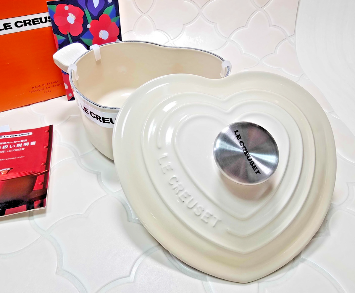 Cocotte cœur Le Creuset 18 cm, 1,9 L rouge | Achetez à prix avantageux