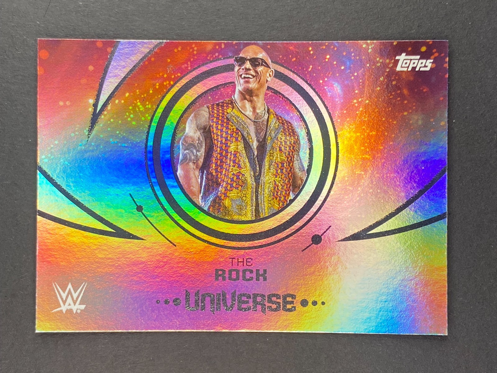 The Rock 2025 Topps WWE Universe #154 view 1