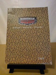 Original 1969 Lincoln Mercury Marquis Marauder Monterey Sales Brochure 32 Pages