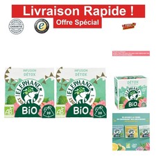 Dessous de verre Elephant en carton recyclé - Infusion Bio Détox