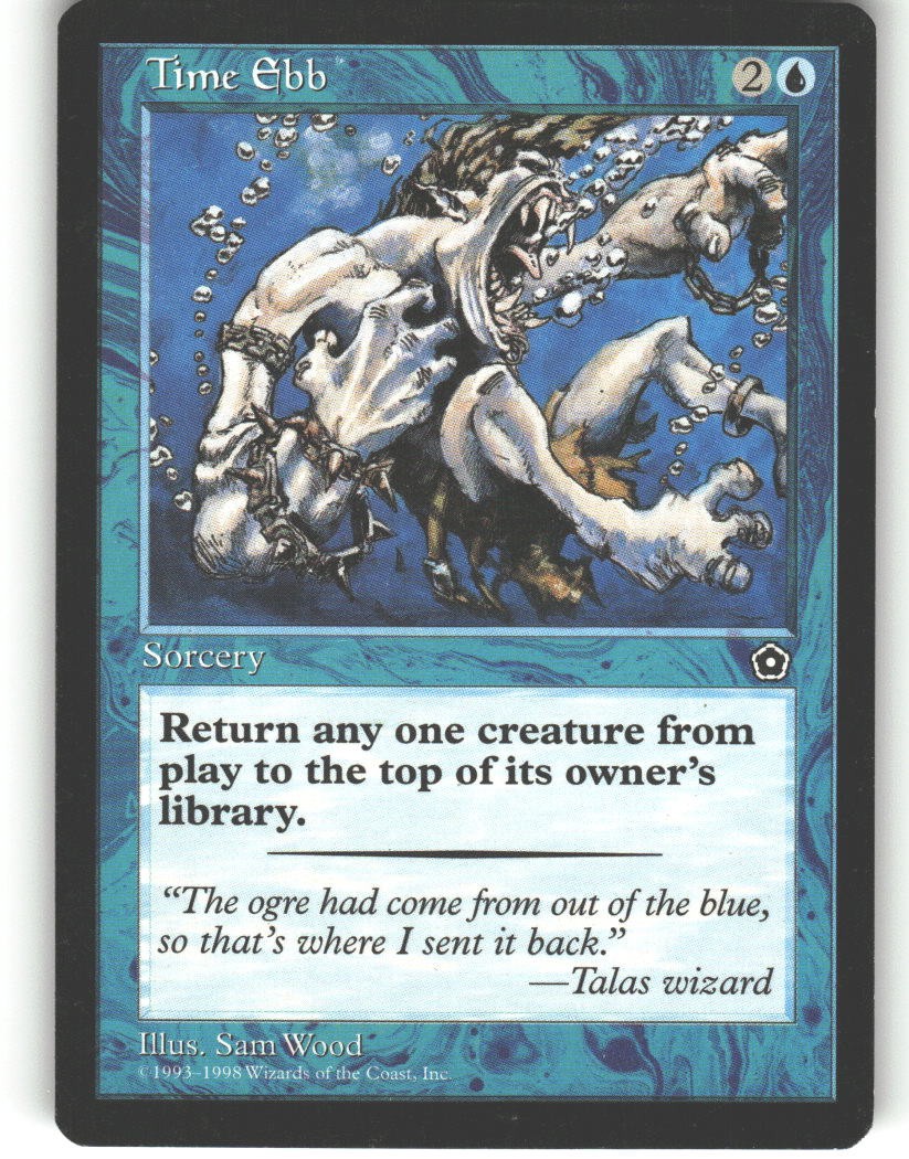 Time Ebb - Portal Second Age - MTG - Common - # - NM