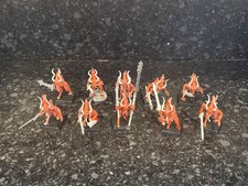 WARHAMMER 40K AOS CHAOS DAEMONS BLOODLETTERS OF KHORNE X 10 Built Squad