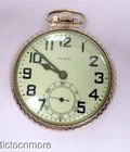 ANTIQUE ELGIN BW RAYMOND RAILROAD GRADE 478 21j 16s POCKET WATCH 1924 BALL REG