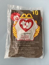 Mcdonalds Teenie Beanie Baby RARE ZIP the CAT 10 RARE DATE TAG ERRORS New Sealed