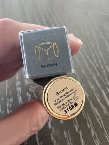 MERIT Brow 1980 Volumizing Pomade for Brows - BROWN - 0.08 oz/2.4 g - New In Box - Picture 6 of 6