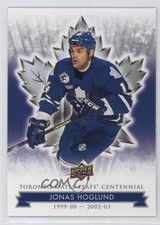 2017 Upper Deck Toronto Maple Leafs Centennial Jonas Hoglund #27 w7v