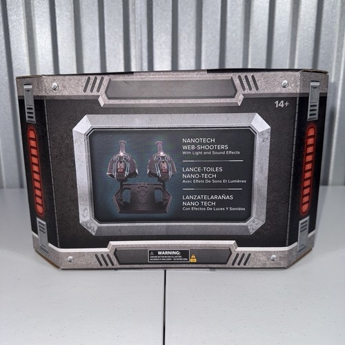 Disney Parks Marvel Spider-Man Nanotech Web-Shooters with Base New In Box!