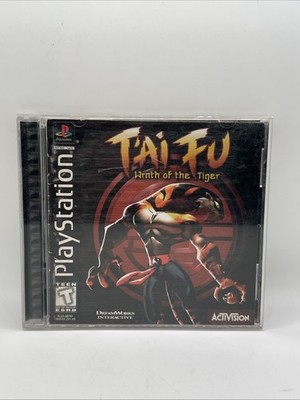 T'ai Fu: Wrath of the Tiger (Sony PlayStation 1, 1999) CIB Tested! Fast Shipping