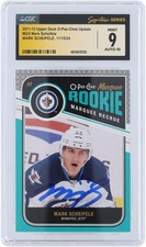 Mark Scheifele Jets Signed 2011-12 Upper Deck O-Pee-Chee CGC 9/10 Rookie Card. rookie card picture