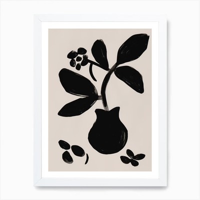 Black Still Life Art Print Framed Wall Art Poster Canvas Print Picture