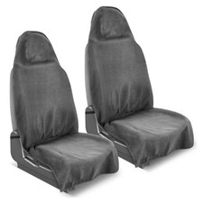 2 Pack Car Seat Cover Protector Front Seats, Waterproof Car Seat 2-Pack Grey