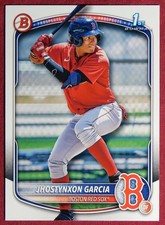 2025 Bowman Prospects #BP-43 Jhostynxon Garcia Boston Red Sox