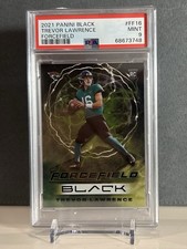 2021 Panini Black Trevor Lawrence Forcefield RC PSA 9 Jaguars #FF16