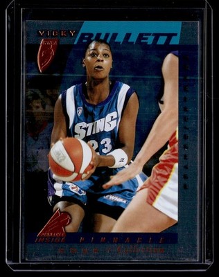 1997-98 Pinnacle Inside WNBA Court Collection Vicky Bullett #7 A