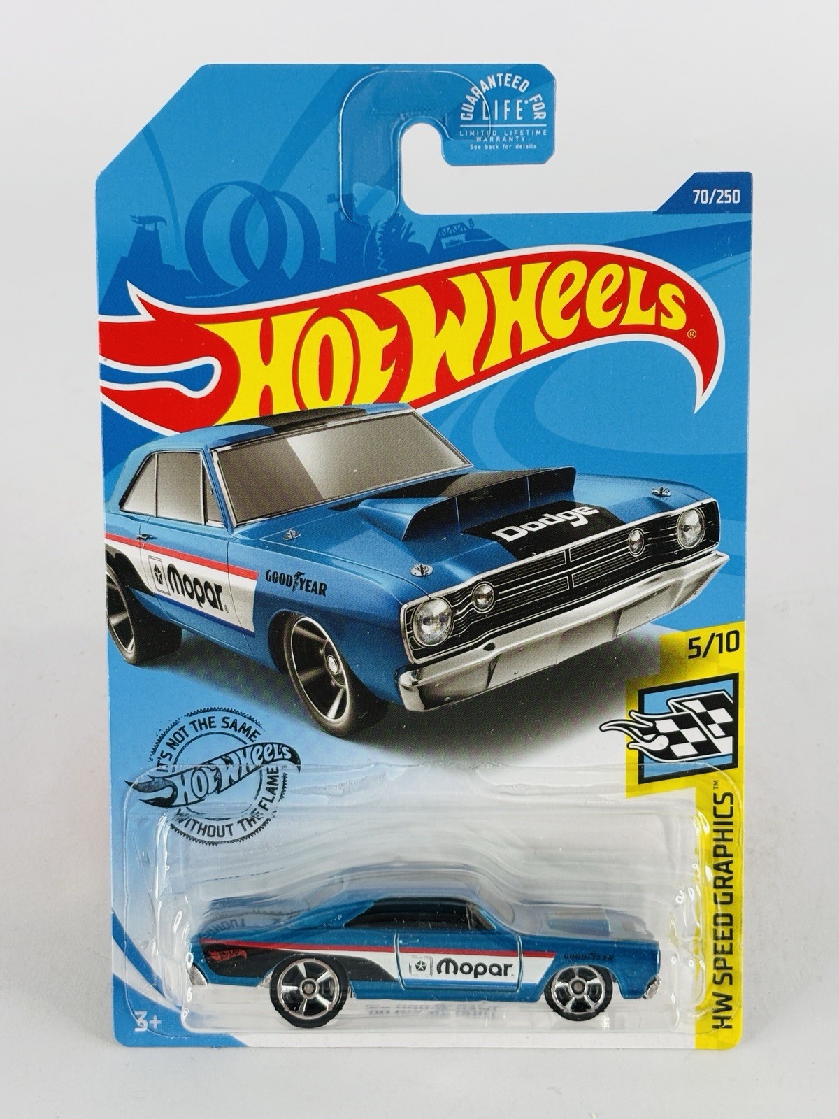 Hot Wheels '68 Dodge Dart Blue HW Speed Graphics 5/10 70/250 Mopar Muscle 2023