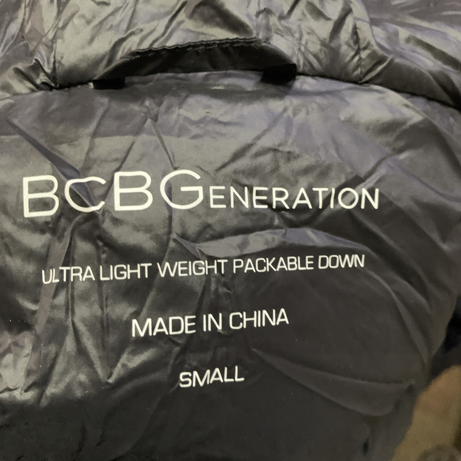 BCBGeneration Black Puffer Jacket Size Small Wome… - image 6