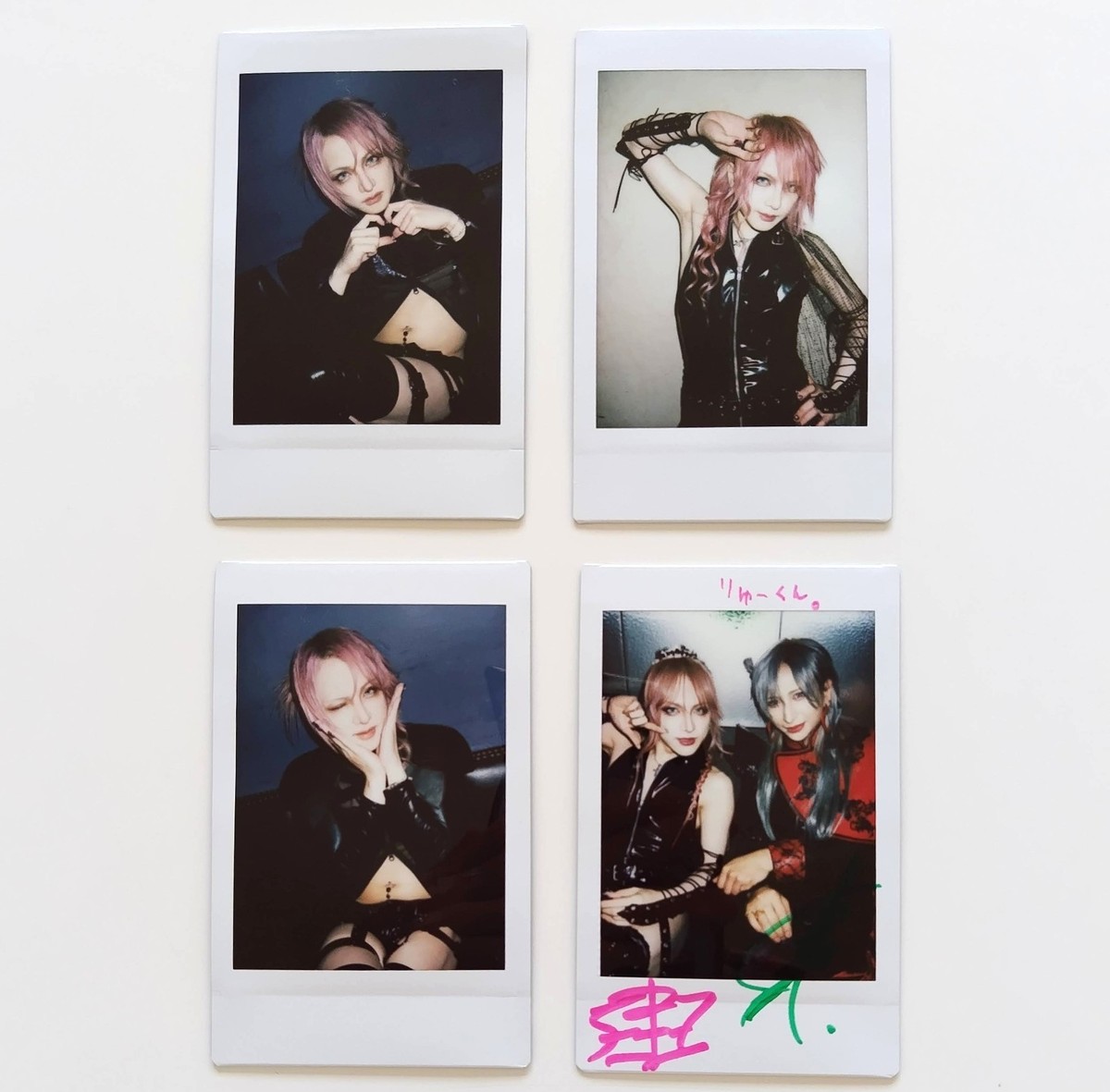 JILUKA Sena Instax Cheki Set of 4 (1 is with Яyu, Autograph