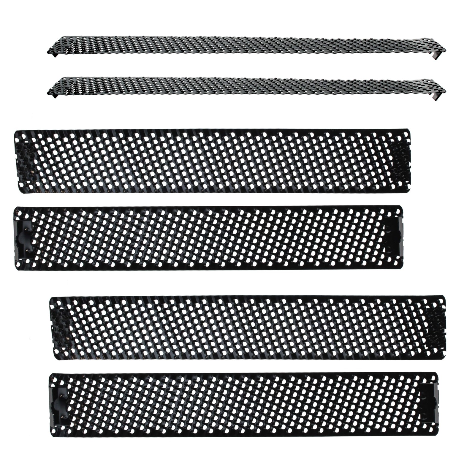 Dura-Gold 10-Inch Flat Standard Cut Replacement Blade, Pack of 6 - Black
