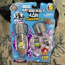 MrBeast Lab Swarms Hyper Fusion Series 6 Micro Beasts Pack - NEW - FAST SHIPPING