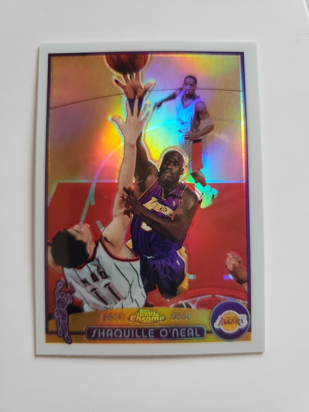 SHAQUILLE O’NEAL REFRACTOR  2003 Topps Chrome #34