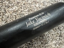 Jake Yacinich Pro Model Broken Baseball Bat Des Moines Dowling Iowa LA Angels