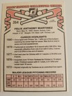 Tippy Martinez Baltimore Orioles AUTO Signed 1981 Donruss Colorado State Rams  — photo 2