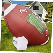 Icywye Large Football Party Decorations - Outdoor Football Inflatable 10FT