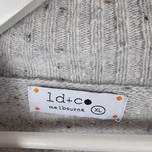 LD + Co Melbourne Knit Jumper Size XL Lambswool Blend - Picture 5 of 5