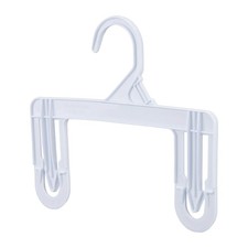 Plastic Hangers Children's Child Pants Skirt 250 White 8" Clothing