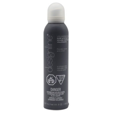 DESIGNLINE Volumizing Mousse Pump Up Styler 9 oz - Regis Foam Mousse Styler