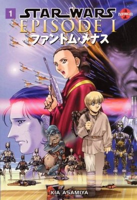 Star Wars Manga The Phantom Menace GN (1999) #   1-2 (9.0-VFNM) Complete Set ...