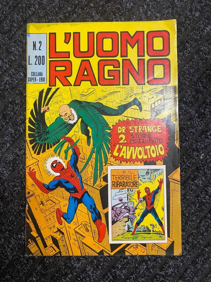 🕷️Collezione Uomo Ragno Editoriale Corno N. 1–121 (1970)🕷 SCRIVERE PRIMA - Immagine 4 di 4