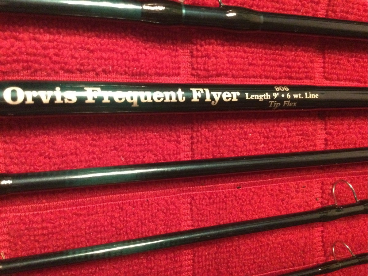 ロッド ORVIS FREQUENT FLYER 906 9'0\" #6 ORVIS FREQUENT FLYER FLY ROD SET 906 NICE 9' ROD | eBay