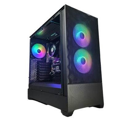 NEW RTX 3050 6GB Gaming PC Desktop i3 12100 8GB 480GB Fractal Design Pop ER0M8