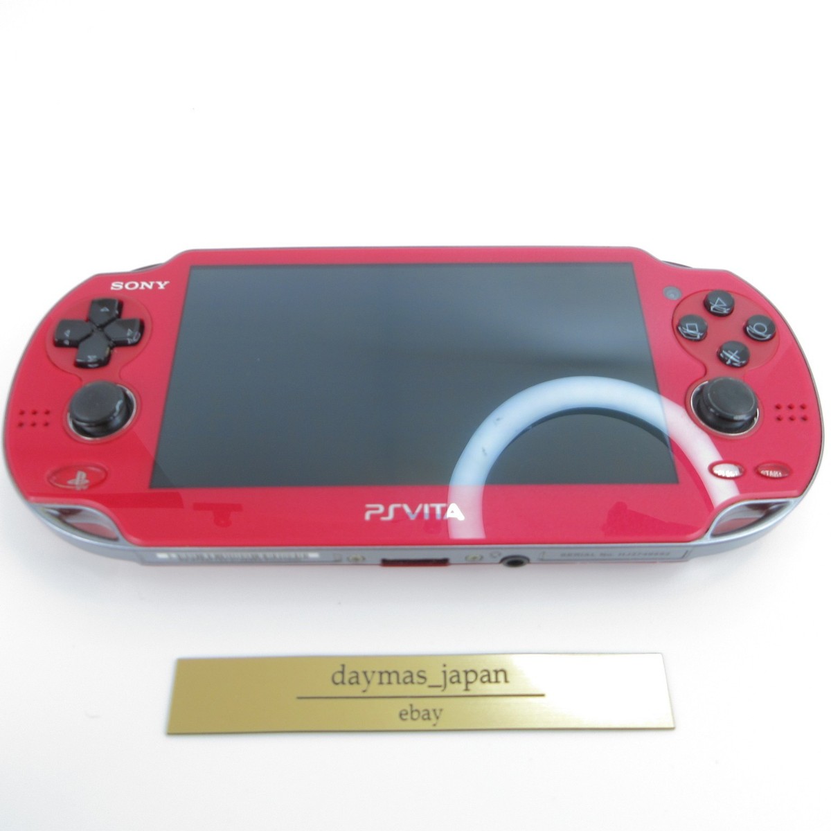 Very Good】Sony PS Vita PCH-1000 Cosmic Red Wi-Fi Model Console