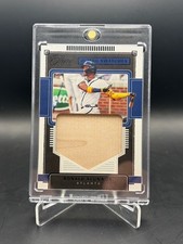 2022 Panini Three and Two Ronald Acuna Jr. Jumbo Swatches Bat Bookend 7/7!