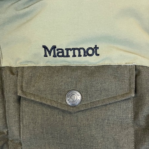 Giubbotto piumino uomo oliva Marmot 700 imbottitura con cappuccio taglia grande cappotto invernale caldo - Foto 8 di 12