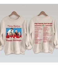 NSYNC Merry Christmas Sweatshirt, Happy Holidays 2025 Sweatshirt