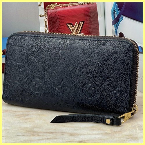 Louis Vuitton Portefeuille Secret Long Empreinte Gold Wallet Japan 076803