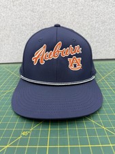 AU Auburn University Tigers Navy Blue Embroidered Logo Cap Hat - by The Game