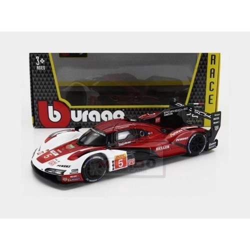 1:24 BURAGO Porsche 963 #5 Le Mans 2023 Cameron Christensen Makowiecki BU28022 - Immagine 2 di 2