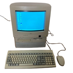 NEC PC-9821 Cb10 All In One CRT PC Windows 98 K6-III 300MHz Tested Working