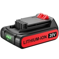 1-2Pack FOR Black and Decker 20V 4.0Ah Lithium Battery/Charger MAX LBXR20 LBX20