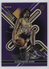 2022 Topps Finest OTE Overtime Elite Purple Refractor /250 Alexandre Sarr 0t28