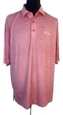 Footjoy Golf Shirt Men's 2XL Heathered Pink TPC Sawgrass The Players  Stretch