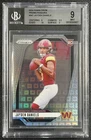 JAYDEN DANIELS BGS 9 2024 PANINI PRIZM #347 ROOKIE PANDORA RC 391/400 COMMANDERS